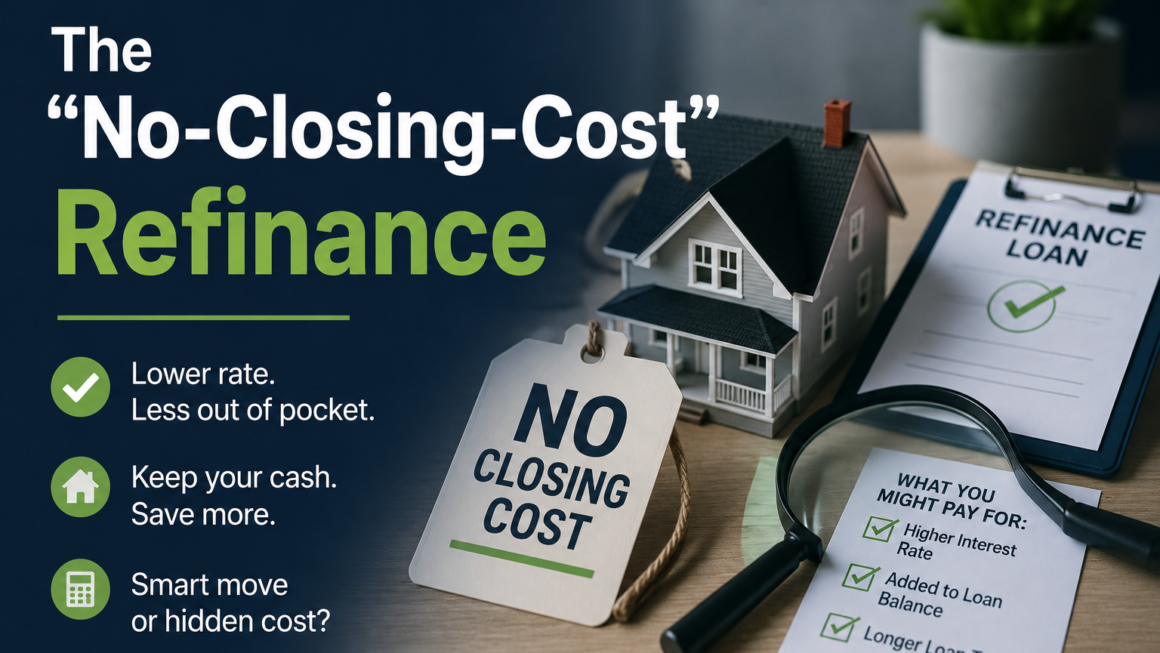 The "No-Closing-Cost" Refinance