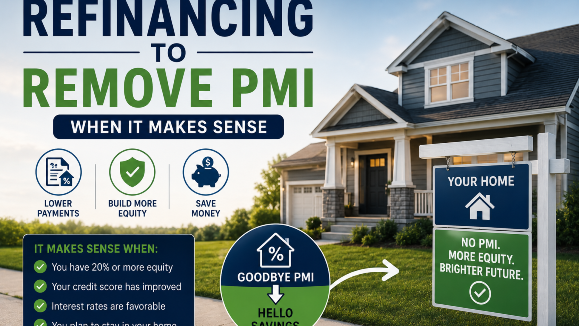 Refinancing to Remove PMI: When It Makes Sense