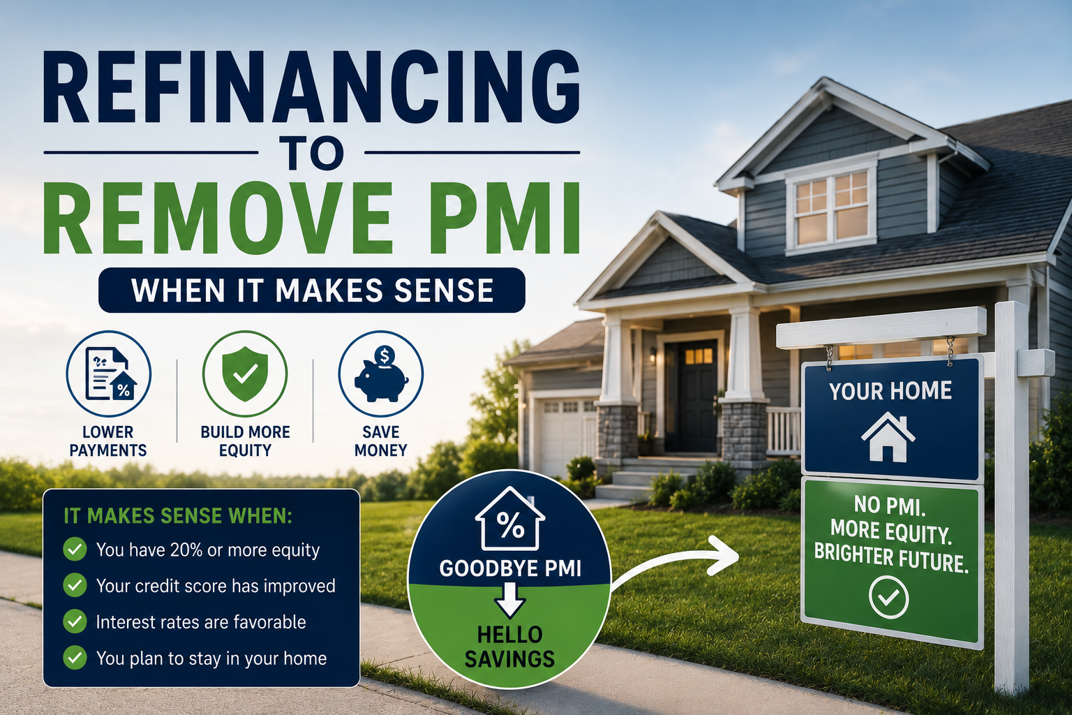 Refinancing to Remove PMI: When It Makes Sense
