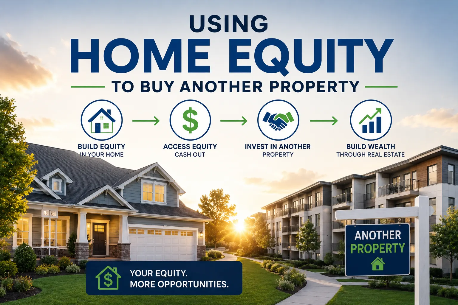 Using Home Equity to Buy Another Property: HELOC vs. Refinance