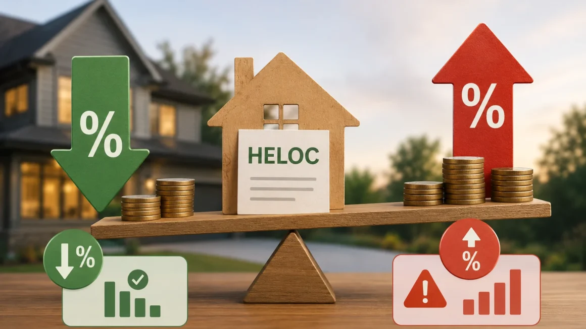 How Rising or Falling Interest Rates in 2026 Affect Existing HELOCs