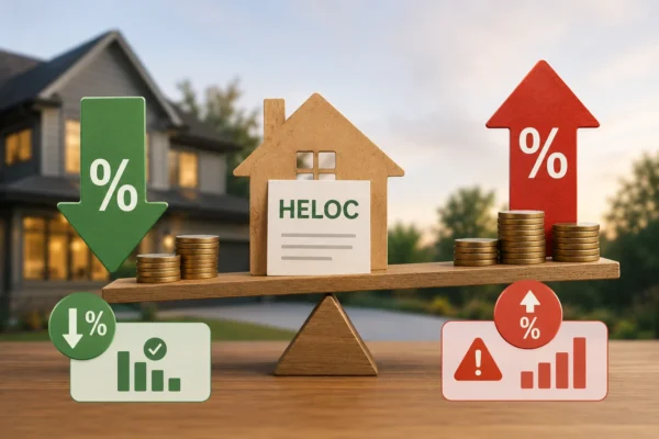 How Rising or Falling Interest Rates in 2026 Affect Existing HELOCs