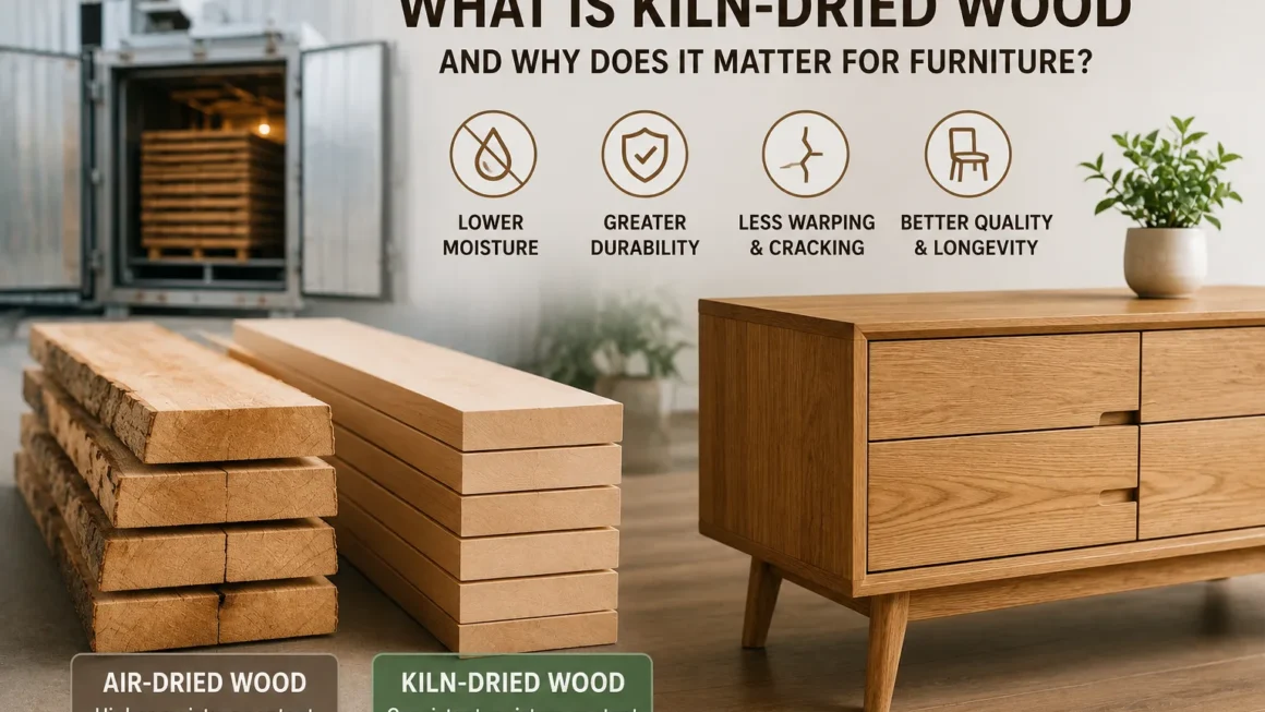 What Is Kiln-Dried Wood and Why Does It Matter for Furniture?