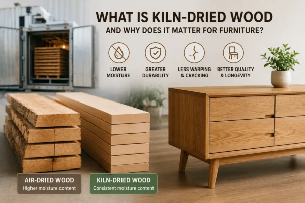 What Is Kiln-Dried Wood and Why Does It Matter for Furniture?
