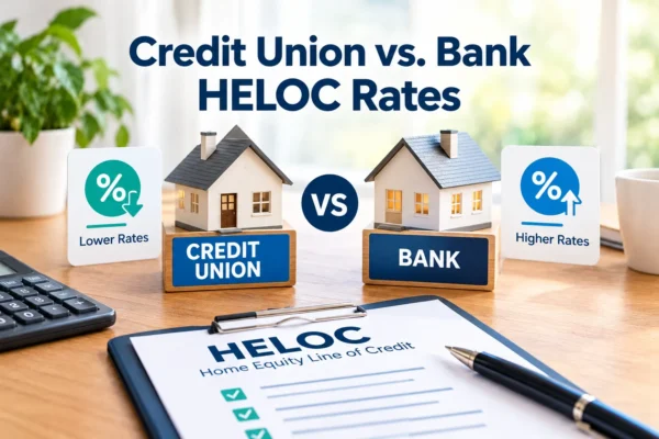 Credit Union vs. Bank HELOC Rates: Why Local Lenders Sometimes Win