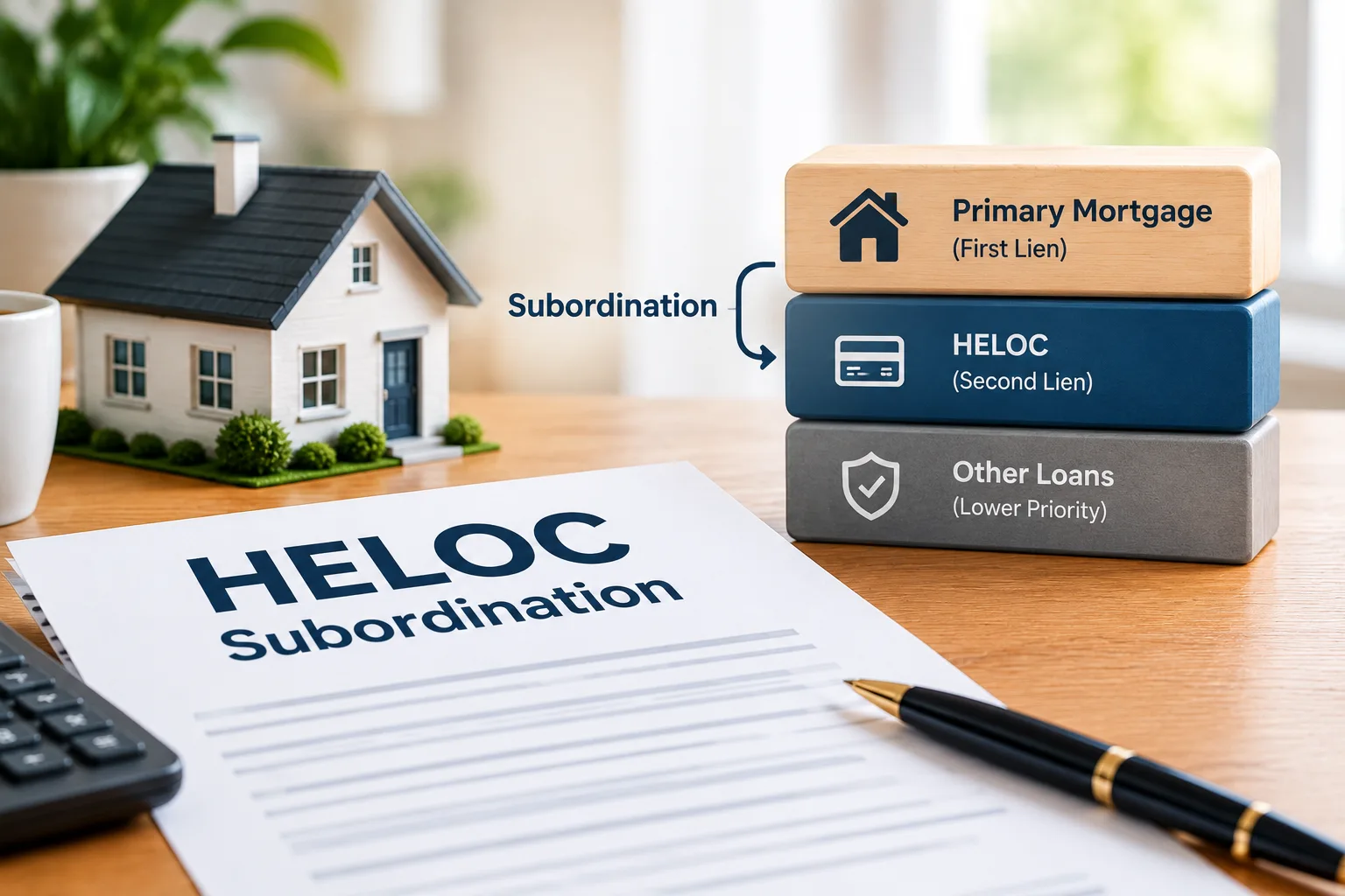 HELOC Subordination